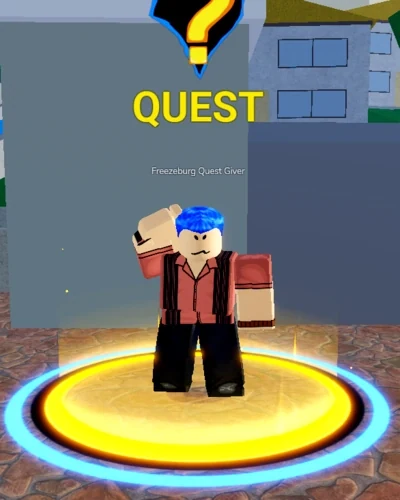 Freezeburg Quest Giver