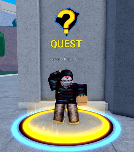 Haunted Castle Quest Giver 1